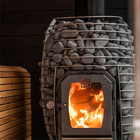 Huum HIVE Wood Series 13.0kW - 17kW Wood-Fired Sauna Stove